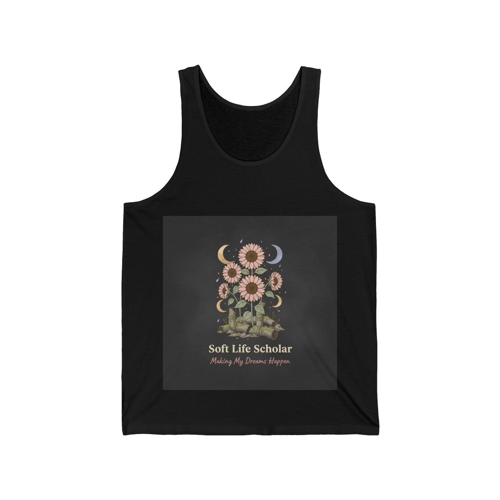 Sunflowers Tank Top – Soft Life Scholar