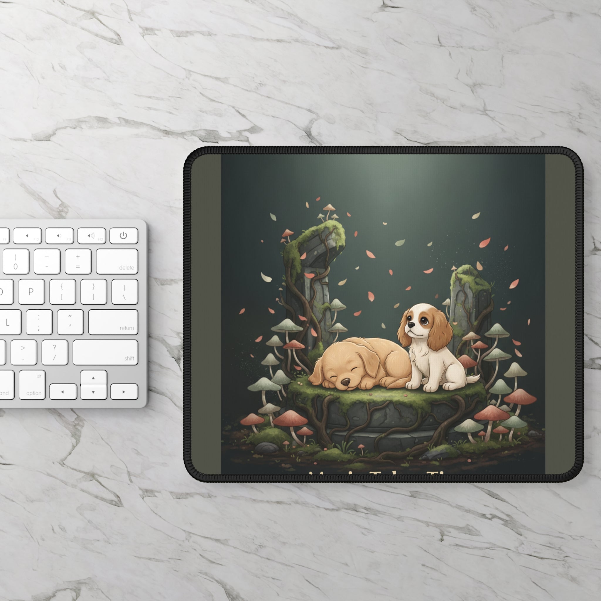Puppies Mouse Pad – Magic Takes Time