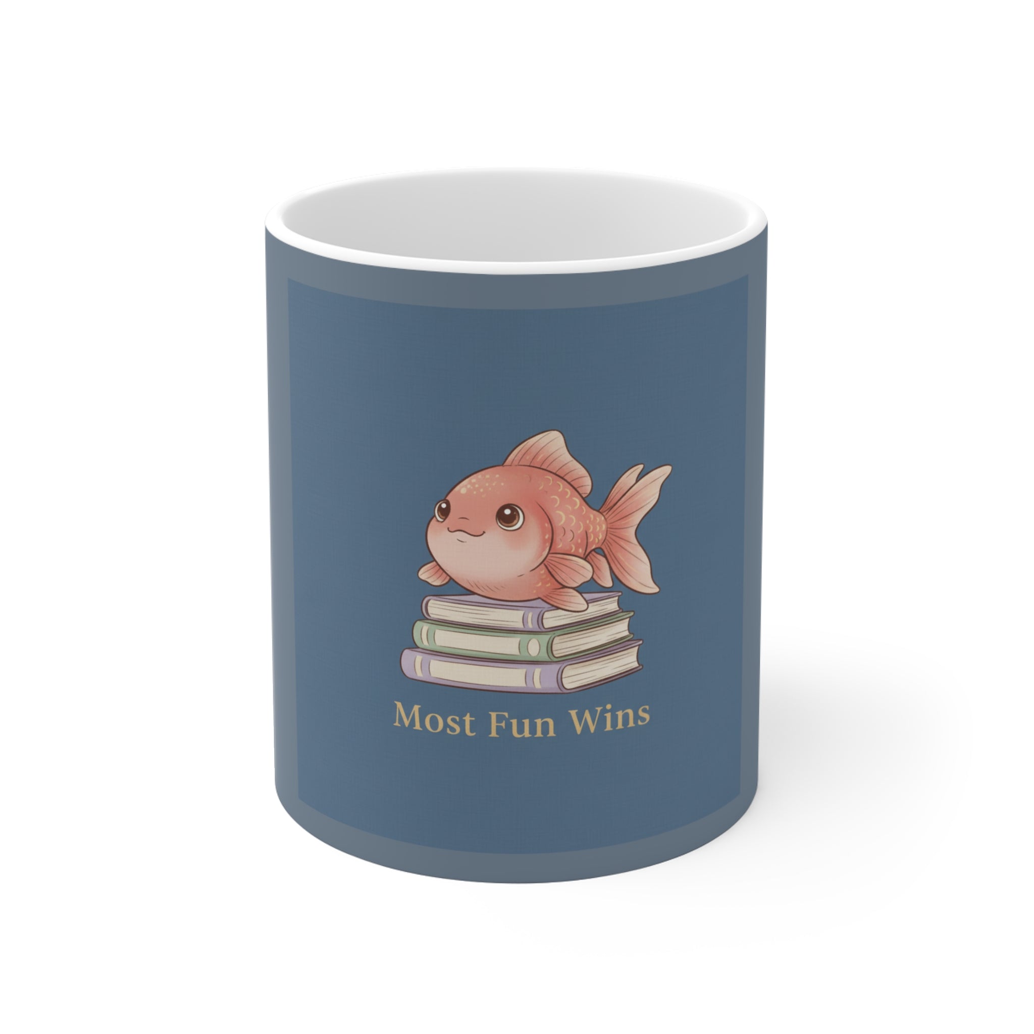 Goldfish Mug 11oz – Most Fun Wins