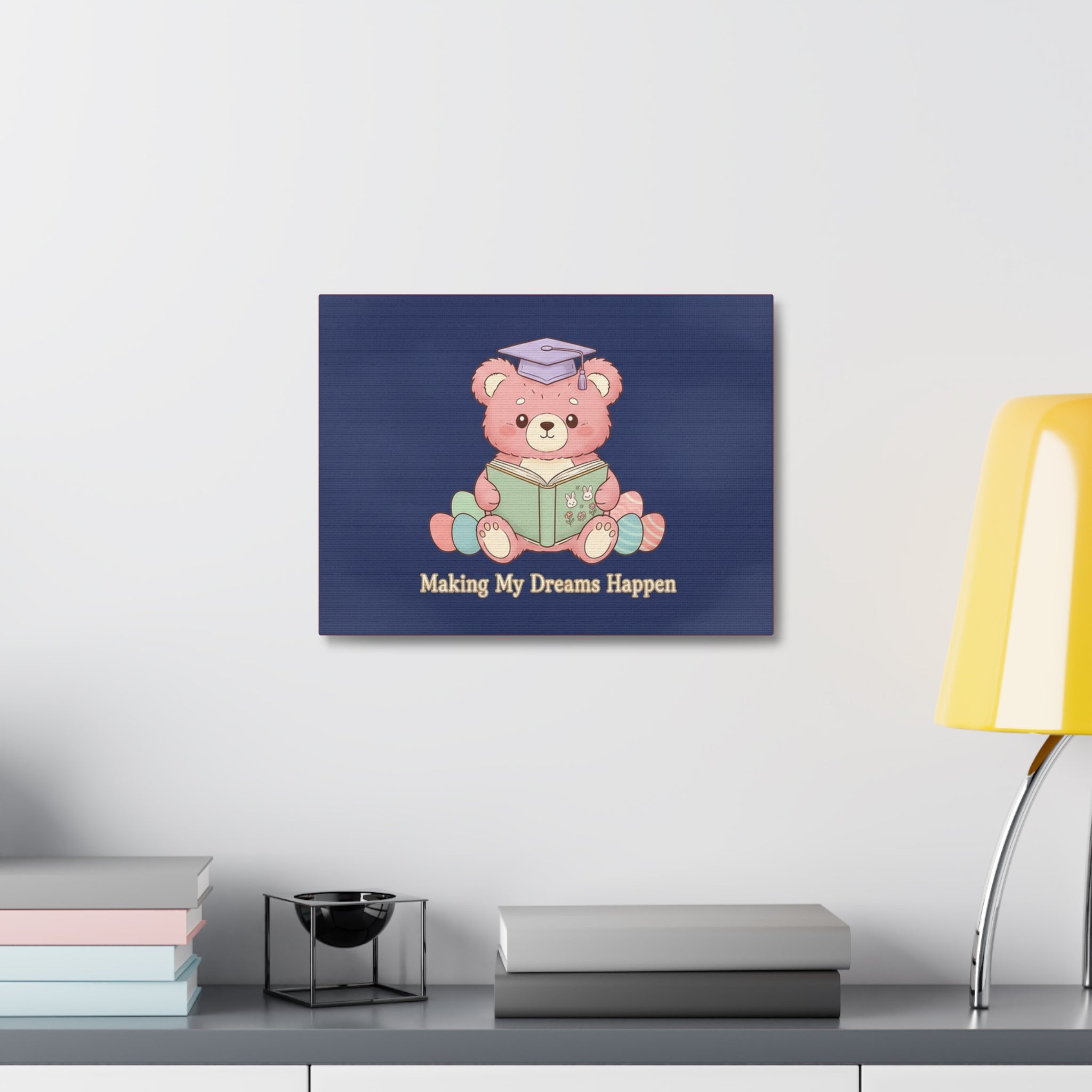 Bear Canvas Print – Making My Dreams Happen