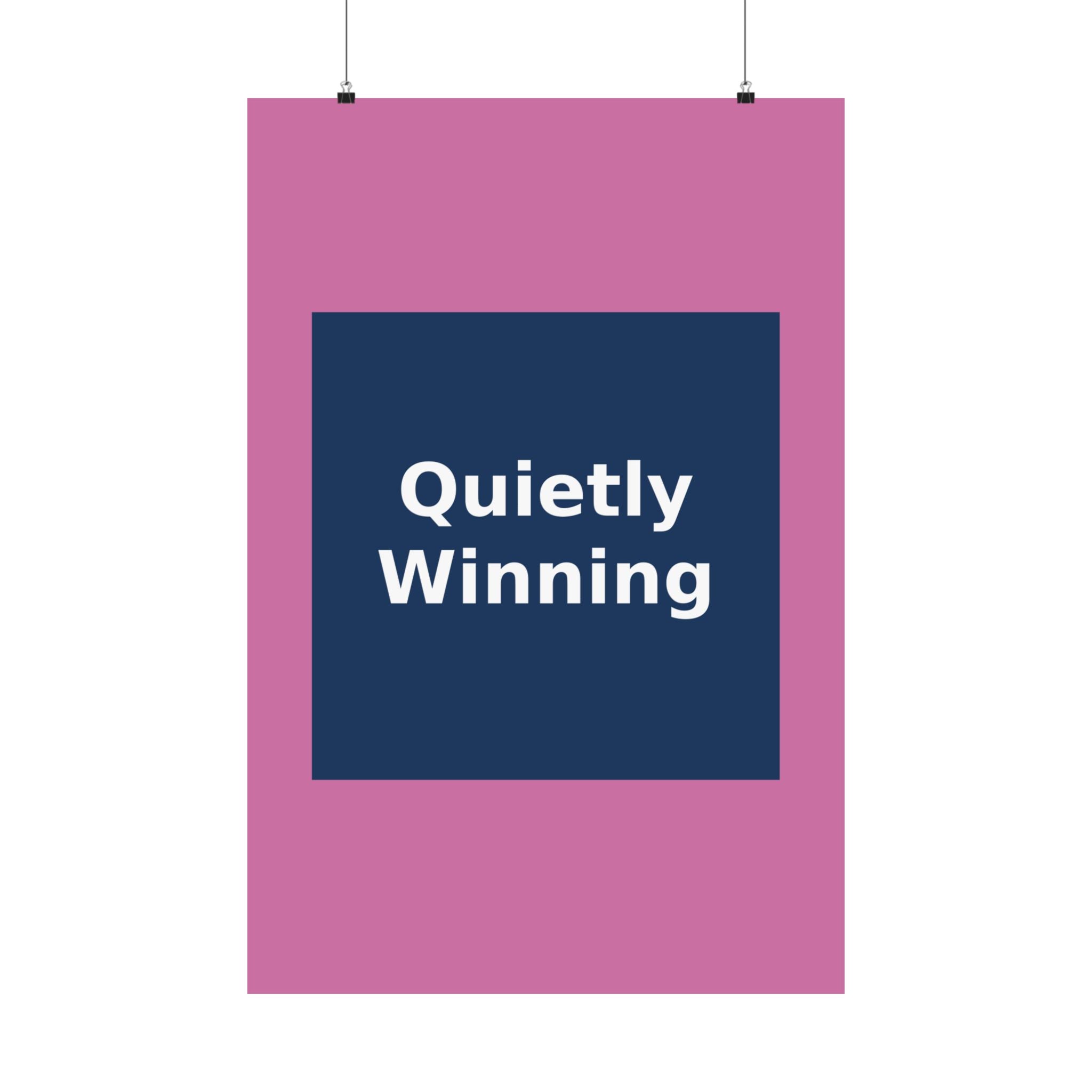 Quietly Winning - KayKay Poster