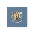 Bee Cork Coaster – Dream Big Study Hard