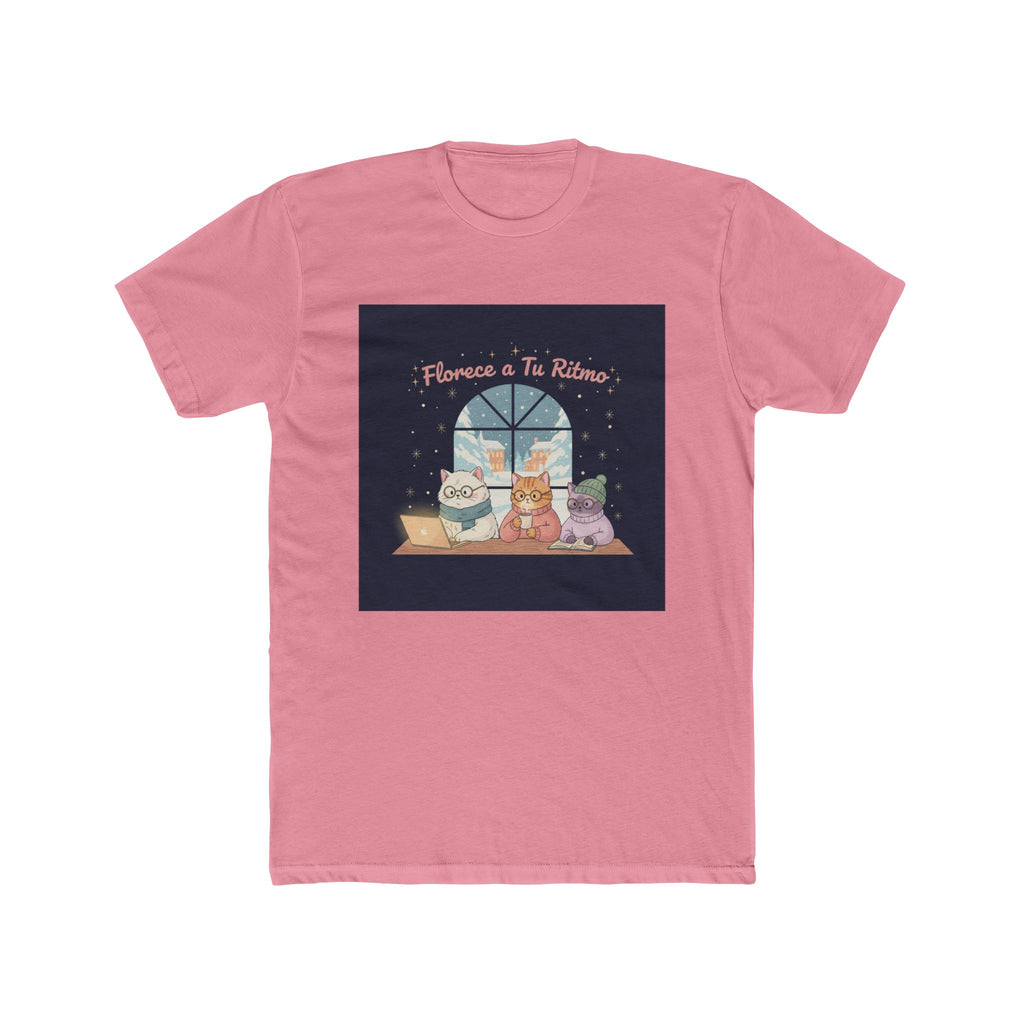 Cat Unisex Tee – Florece a Tu Ritmo
