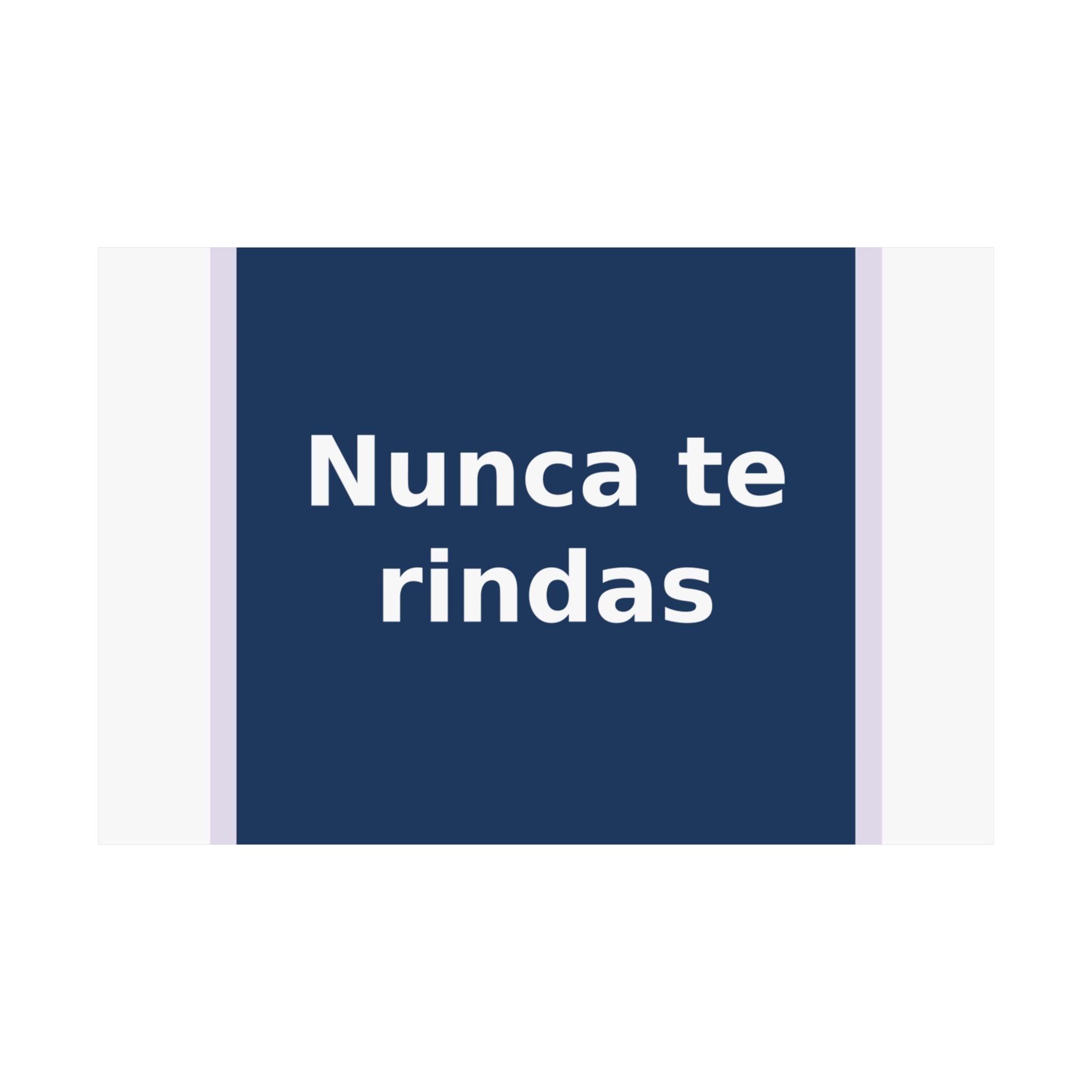 "Nunca te rindas" Black Cat Poster | College Girl Gift | Fashion | KayKay Classics