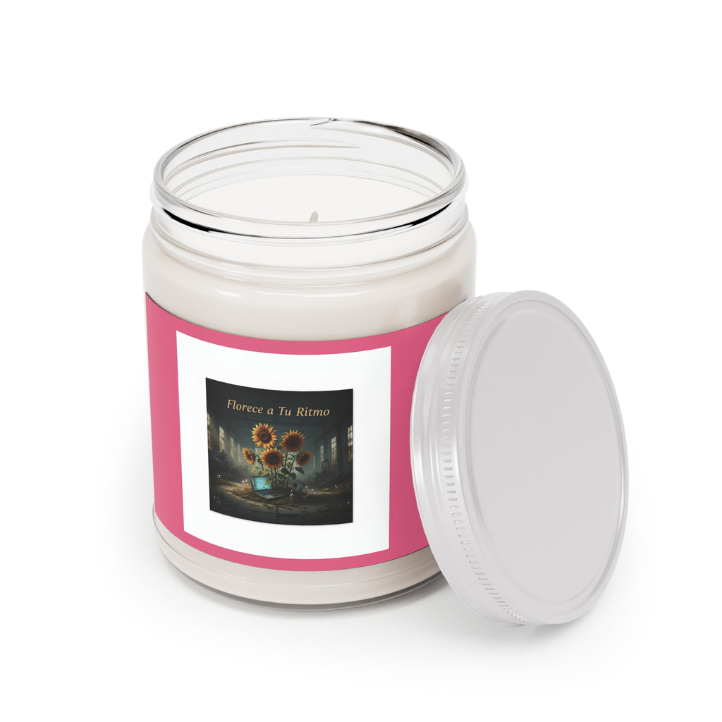 Sunflowers Laptop Scented Candle – Florece a Tu Ritmo