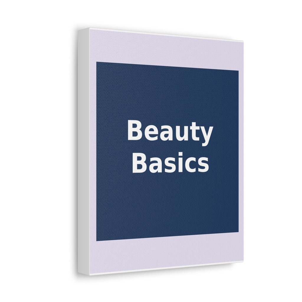 "Beauty Basics" Black Cat Canvas | College Girl Gift | Fashion | KayKay Classics