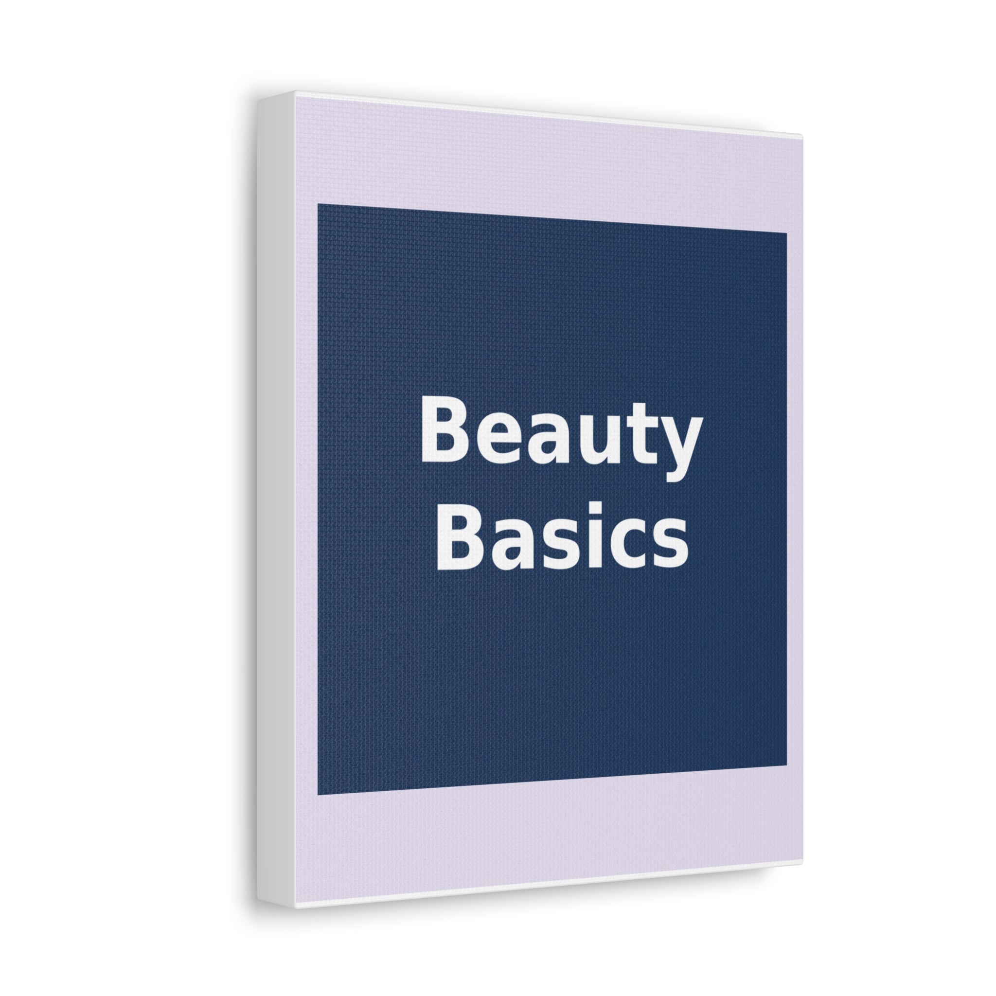 "Beauty Basics" Black Cat Canvas | College Girl Gift | Fashion | KayKay Classics