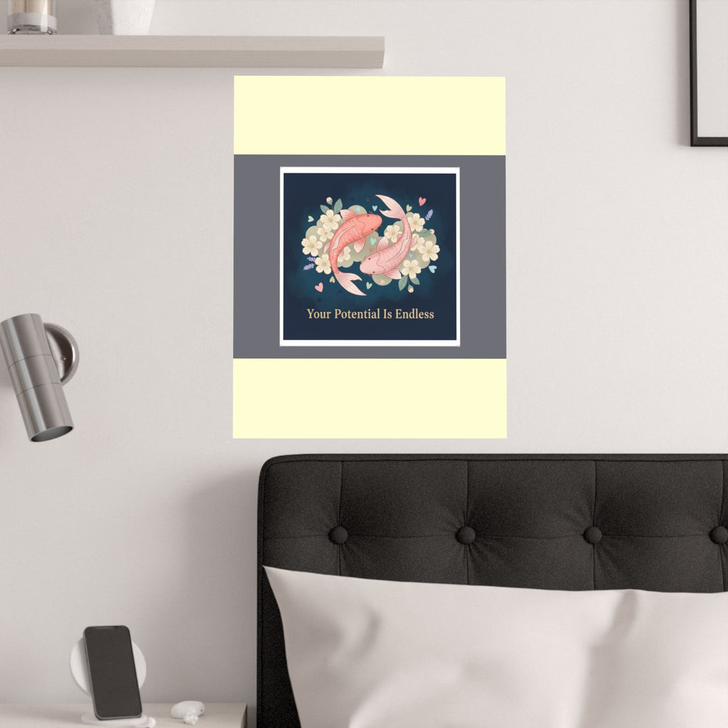 Koi Poster – Your Potential is Endless