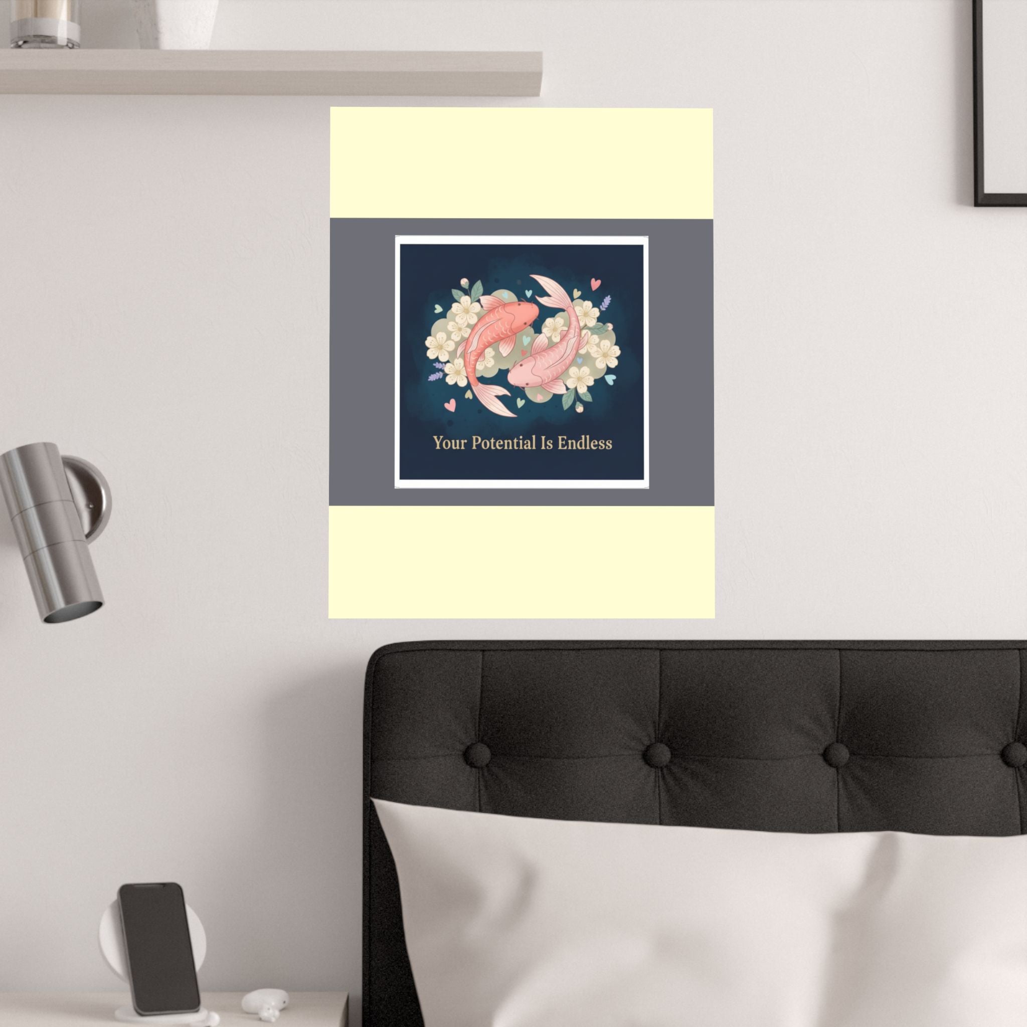 Koi Poster – Your Potential is Endless