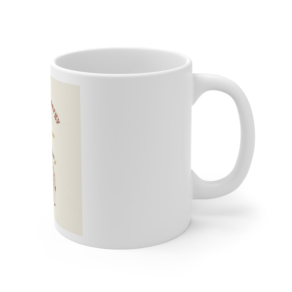 Big Brain Energy Giraffe Mug 11oz