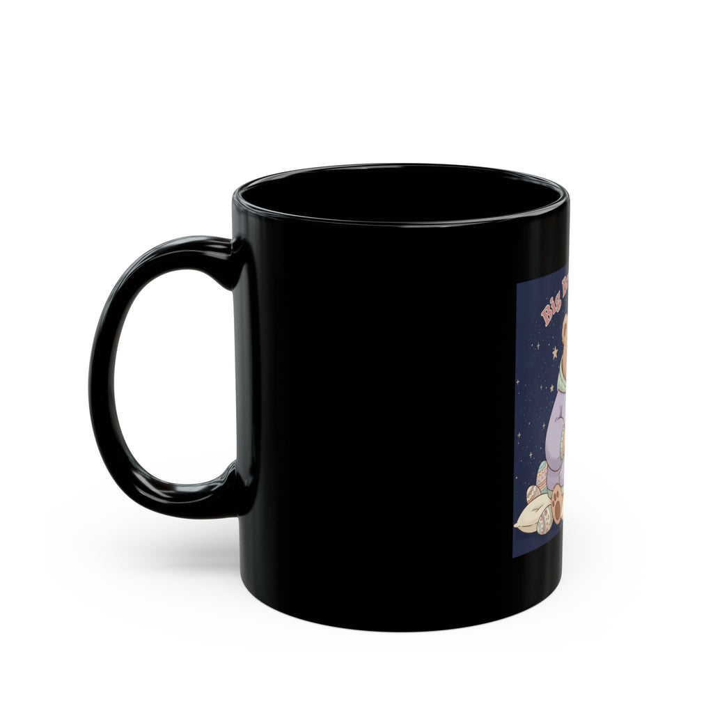 Bear Black Mug 11oz – Big Brain Energy