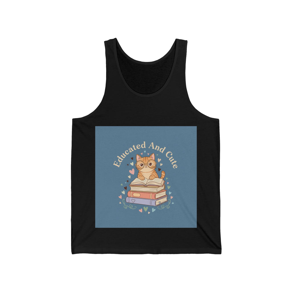 Educated and Cute Tank Top