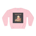 Duck In A Cardigan Crewneck Sweatshirt – Soft Doesnt Mean Weak Bloom at Your Own