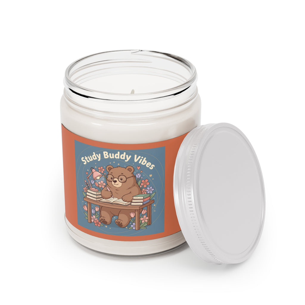 Bear Scented Candle – Study Buddy Vibes