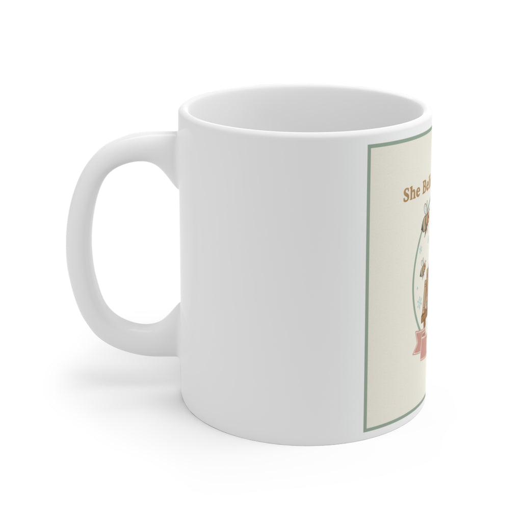 She Believed She Could Bees Mug 11oz