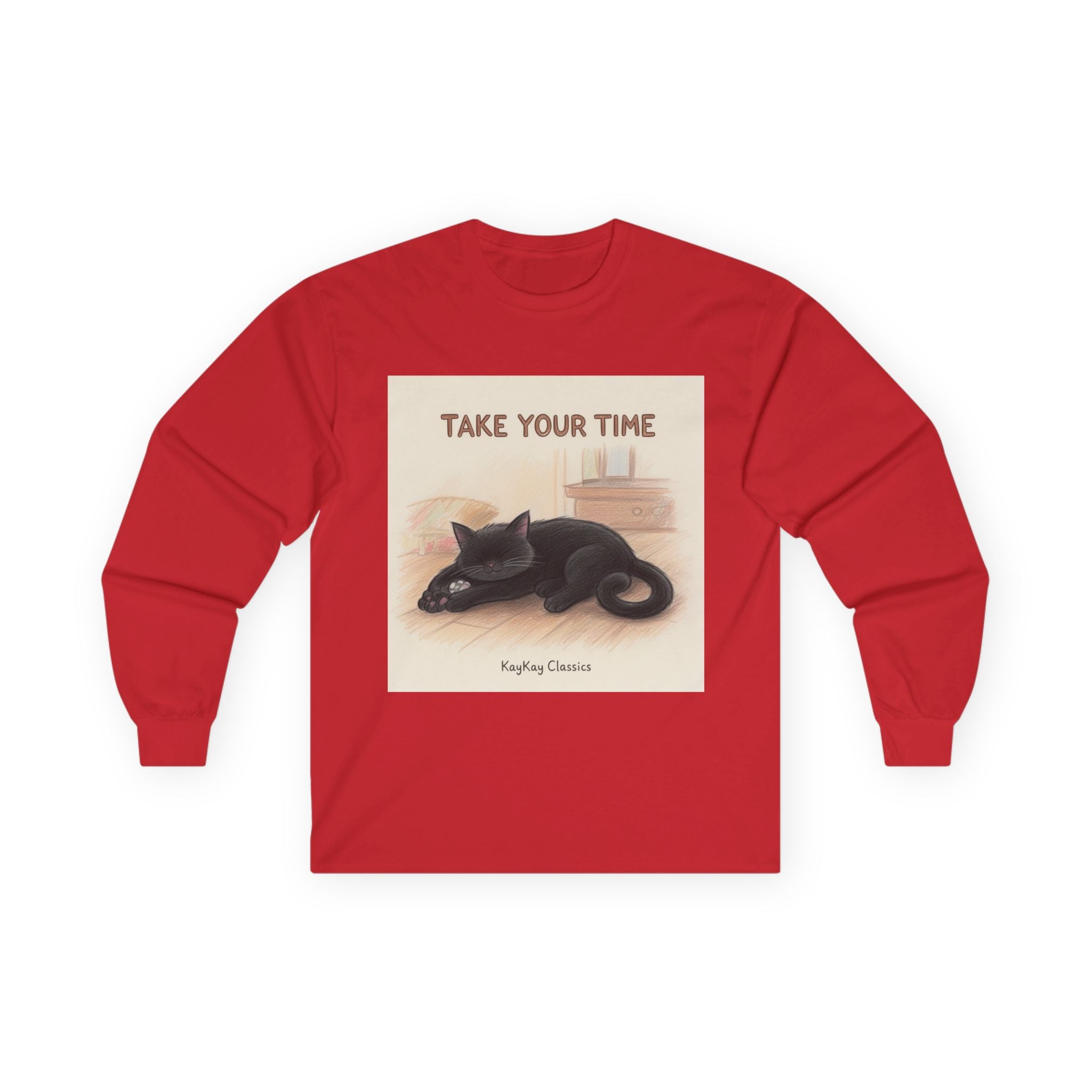 TAKE YOUR TIME Long Sleeve Tee