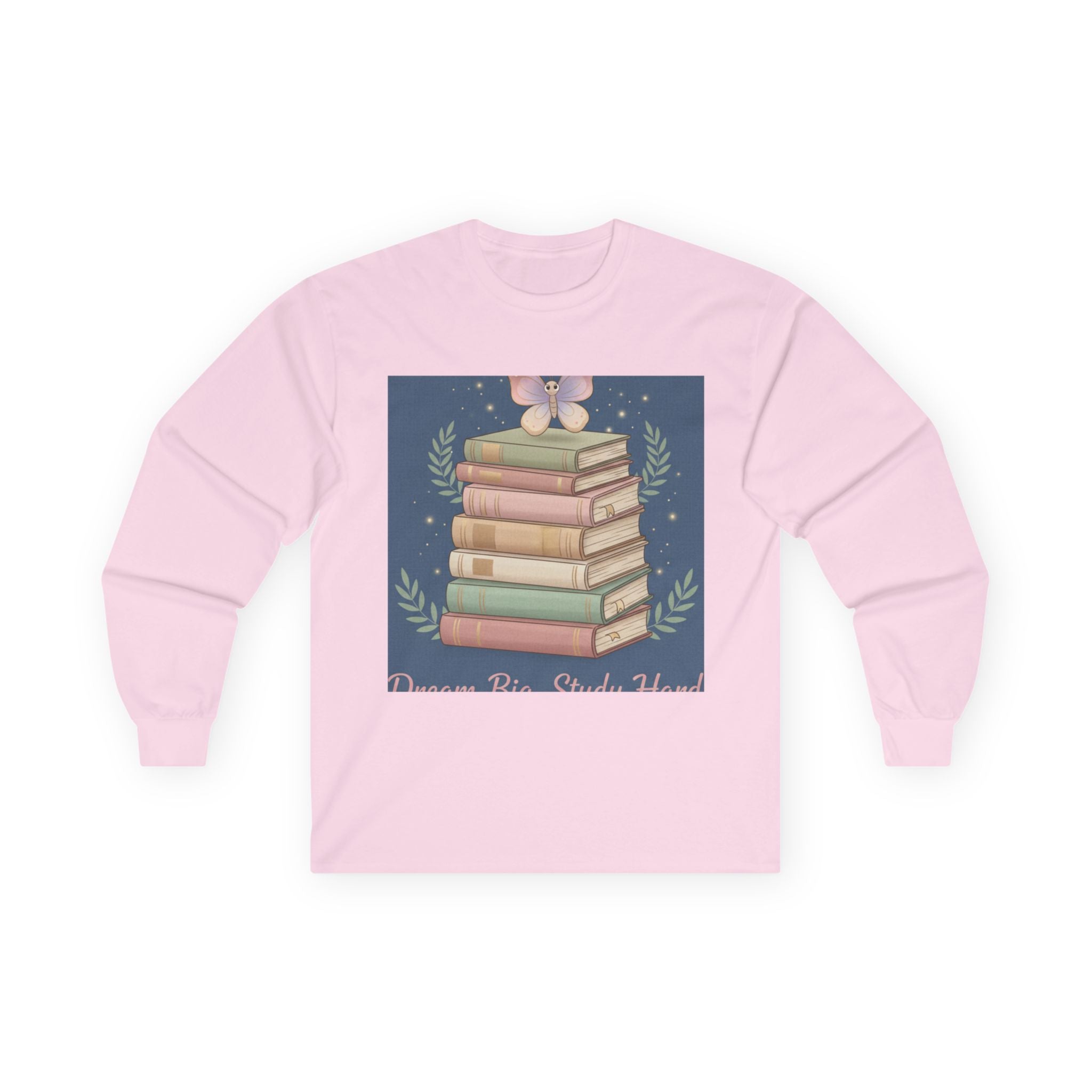 Butterfly Long Sleeve Tee – Dream Big Study Hard