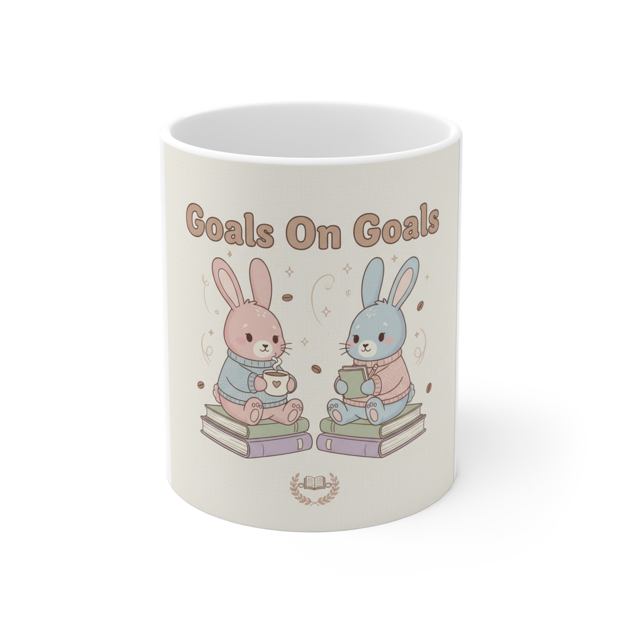 Goals On Goals Rabbit Mug 11oz