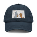 "LOVE CAN BE SOFT" Black Cat Dad Hat | College Girl Gift | Fashion | KayKay Classics