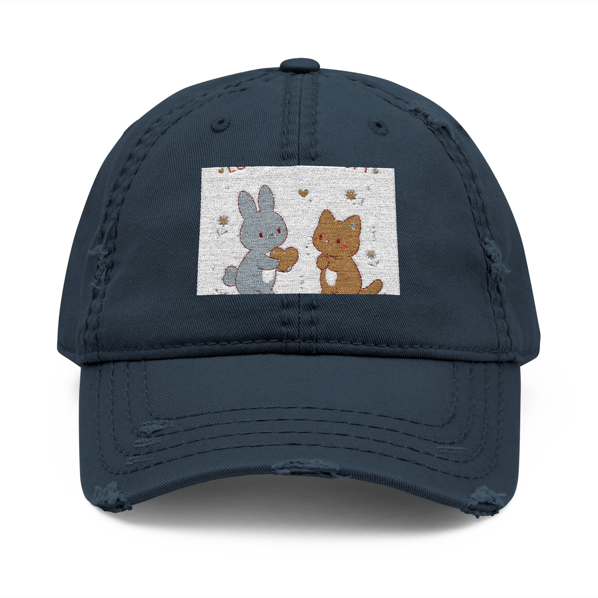 "LOVE CAN BE SOFT" Black Cat Dad Hat | College Girl Gift | Fashion | KayKay Classics