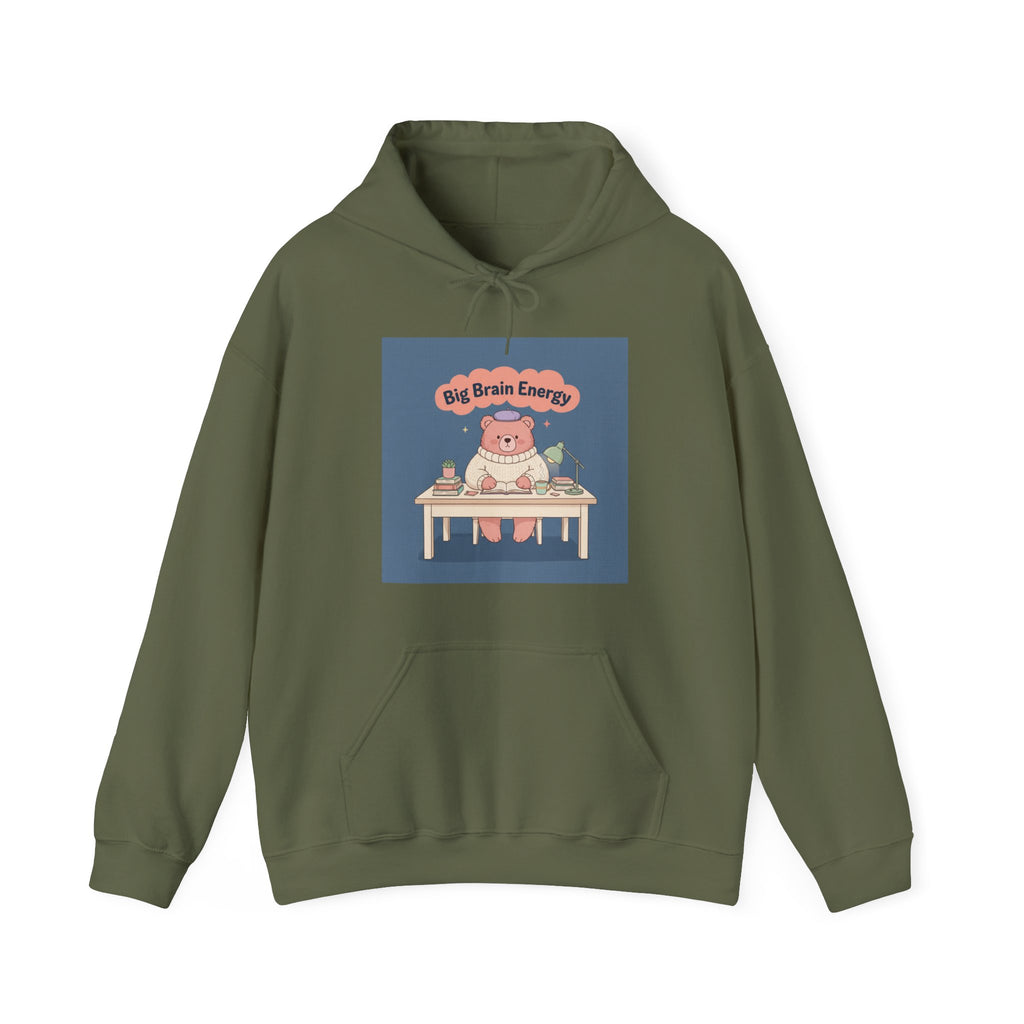 Bear Hoodie – Big Brain Energy
