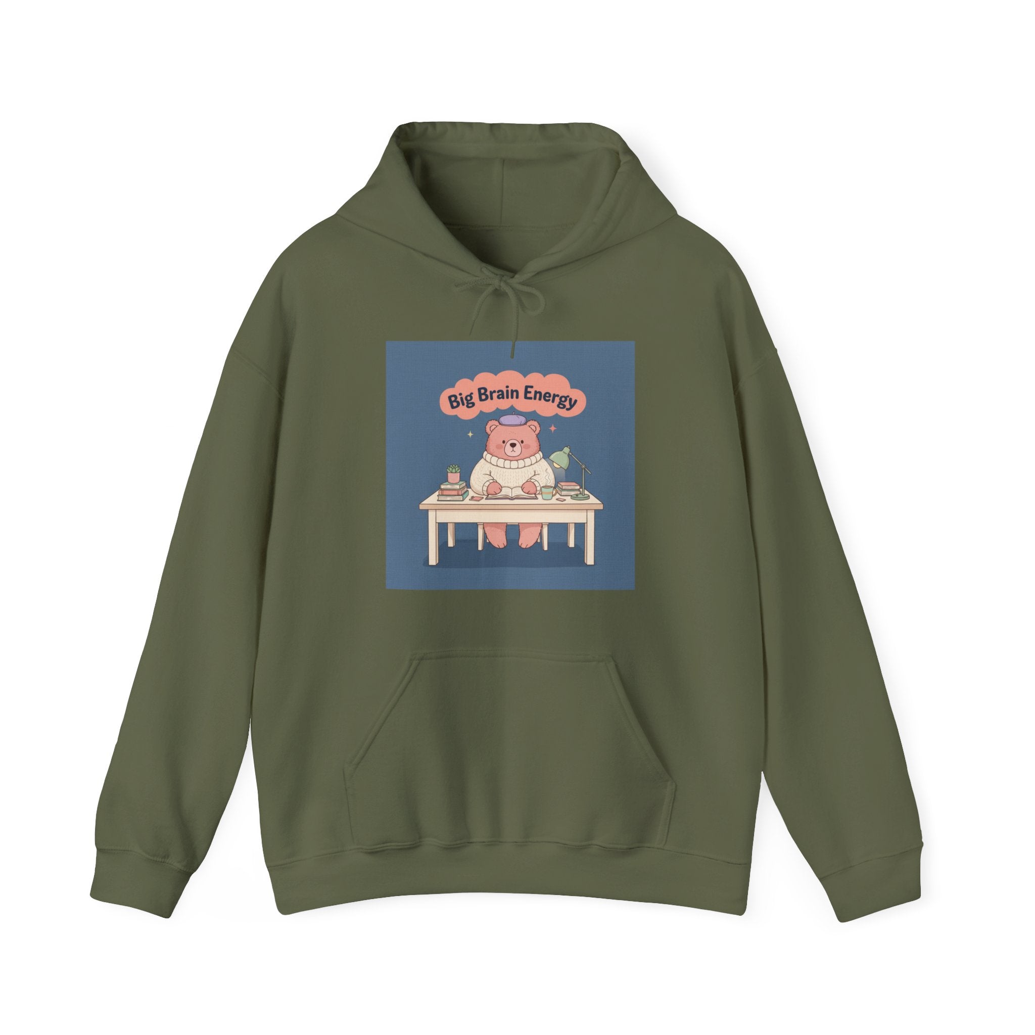Bear Hoodie – Big Brain Energy