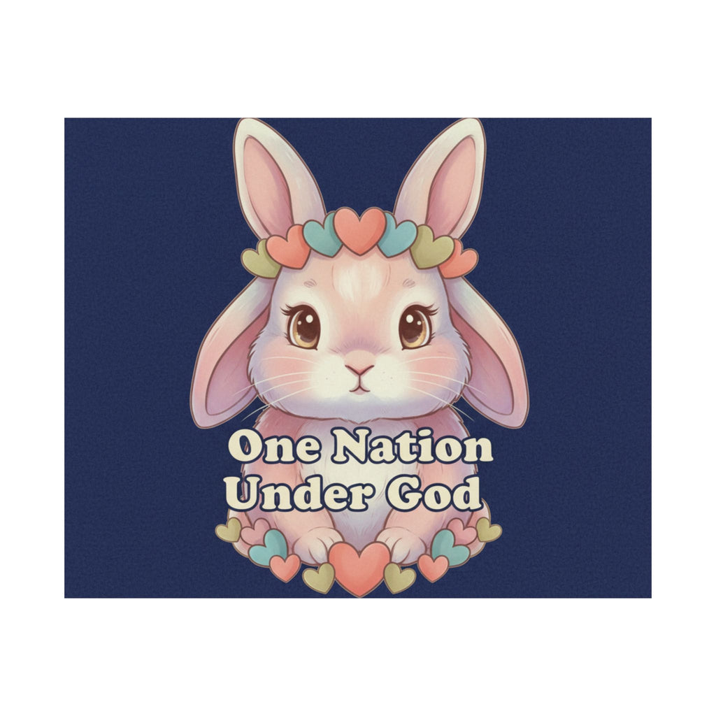 Bunny Poster – One Nation Under God