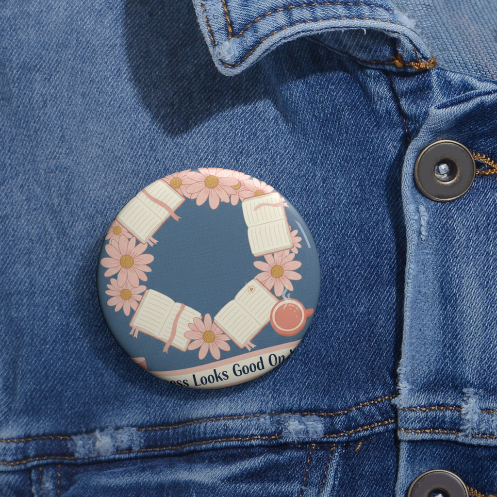 Daisies Pin Button – Success Looks Good on You