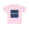 "Coffee Run" Black Cat Kids Tee | College Girl Gift | Fashion | KayKay Classics