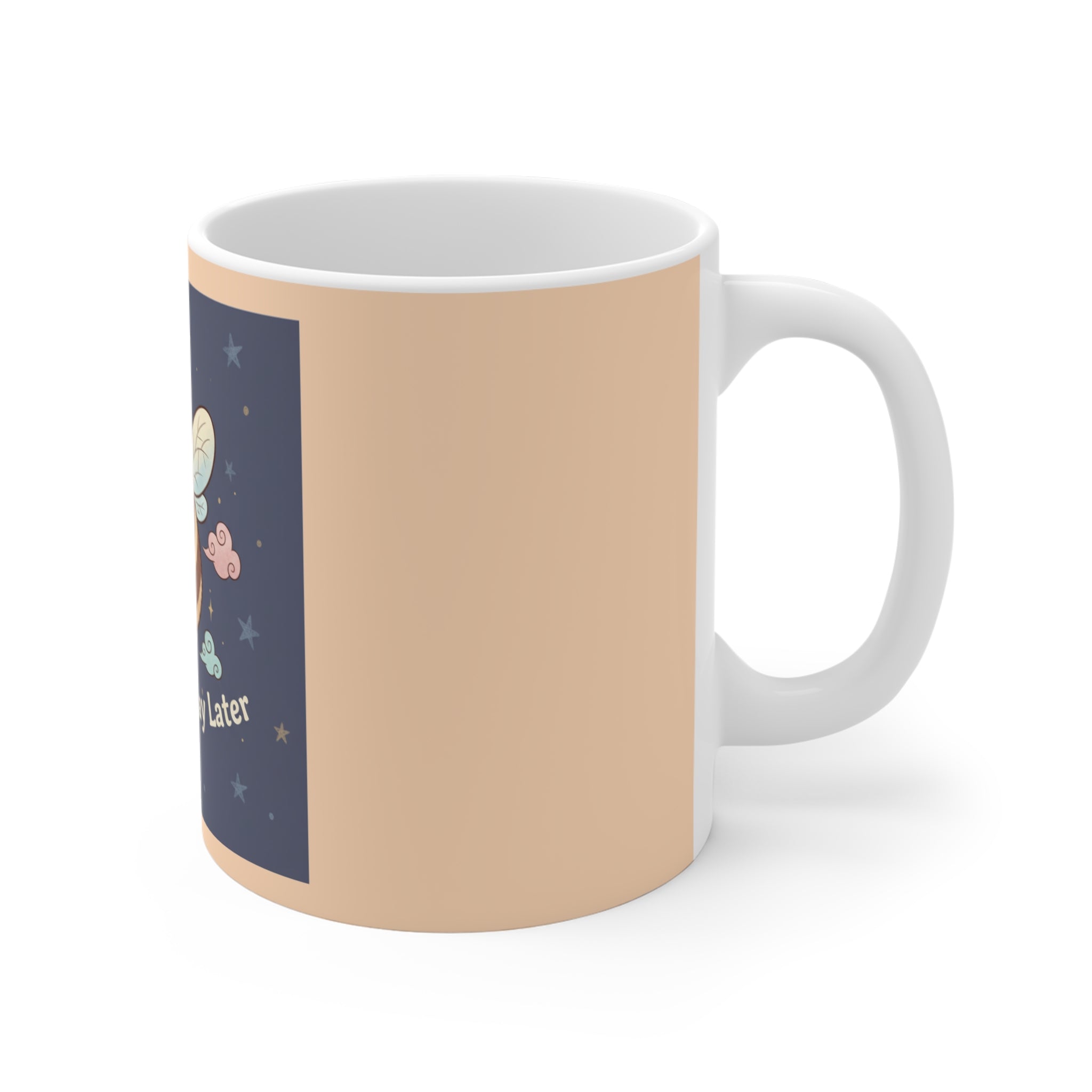 Bee Mug 11oz – Study Now, Slay Later