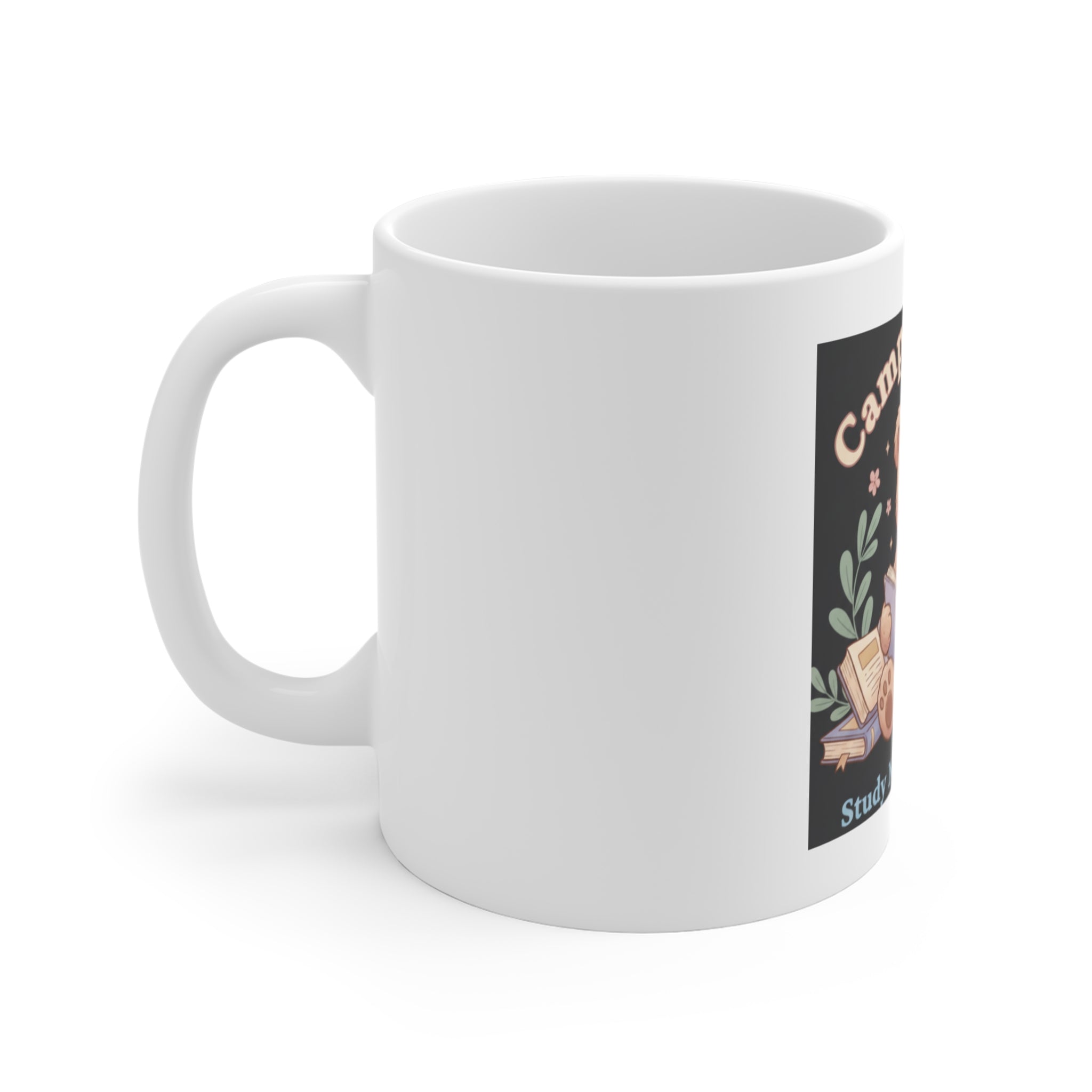 Bear Mug 11oz – Campus Queen Study Now Slay Later