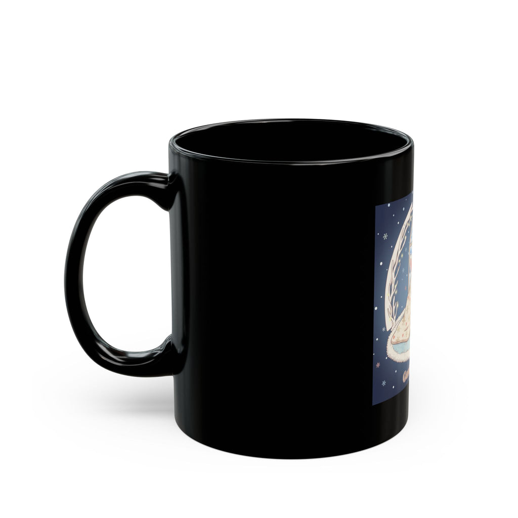 Bear Black Mug 11oz – Gentle Strength