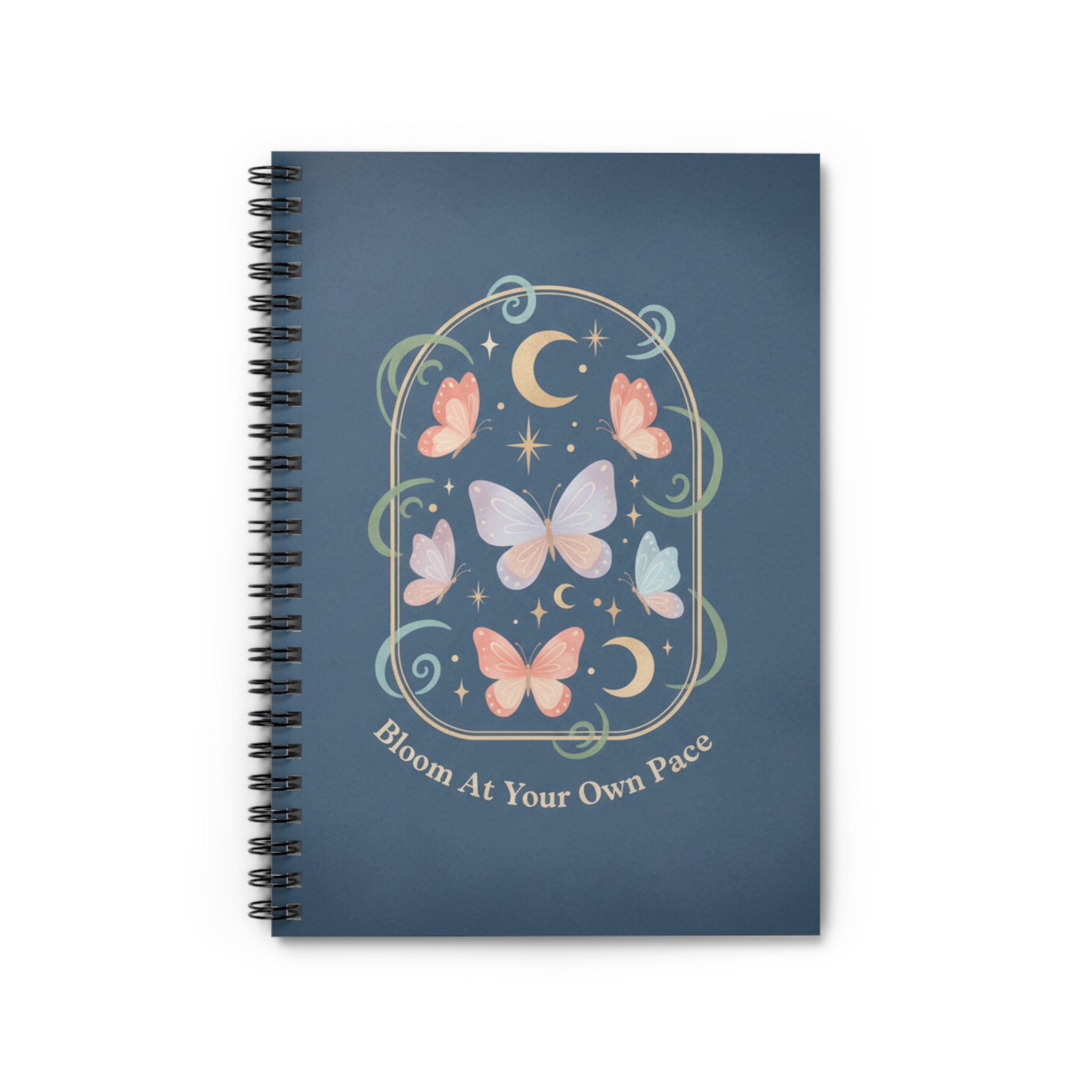 Bloom at Your Own Pace Spiral Notebook