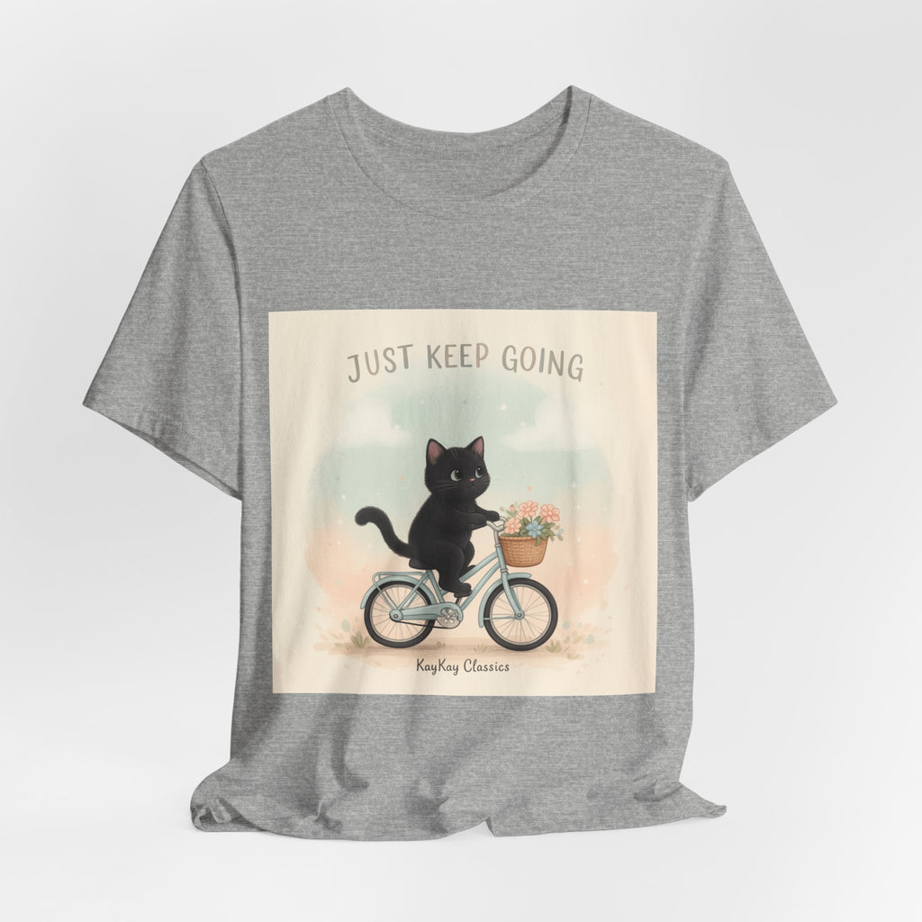 "Design" Black Cat Women Tee | College Girl Gift | Fashion | KayKay Classics