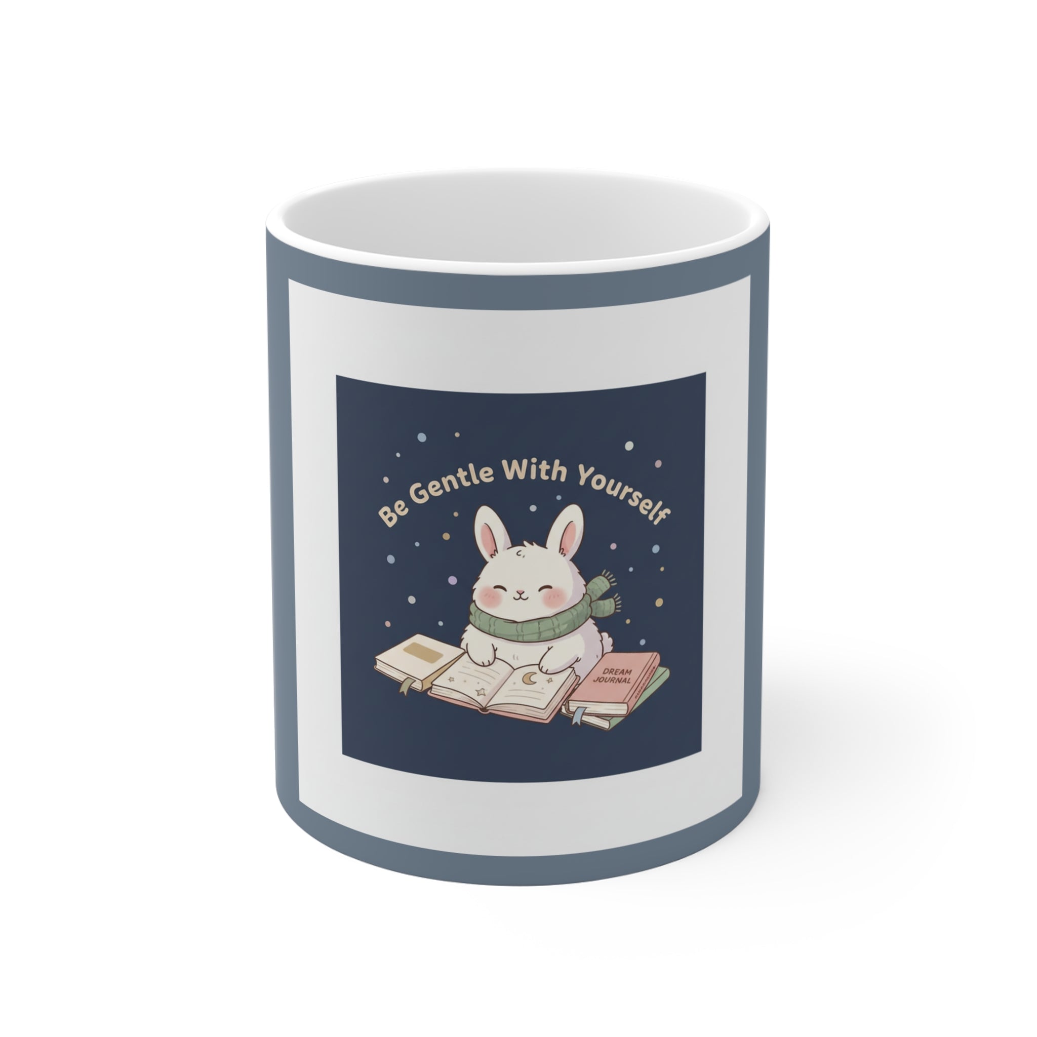 Rabbit Mug 11oz – Be Gentle With Yourself