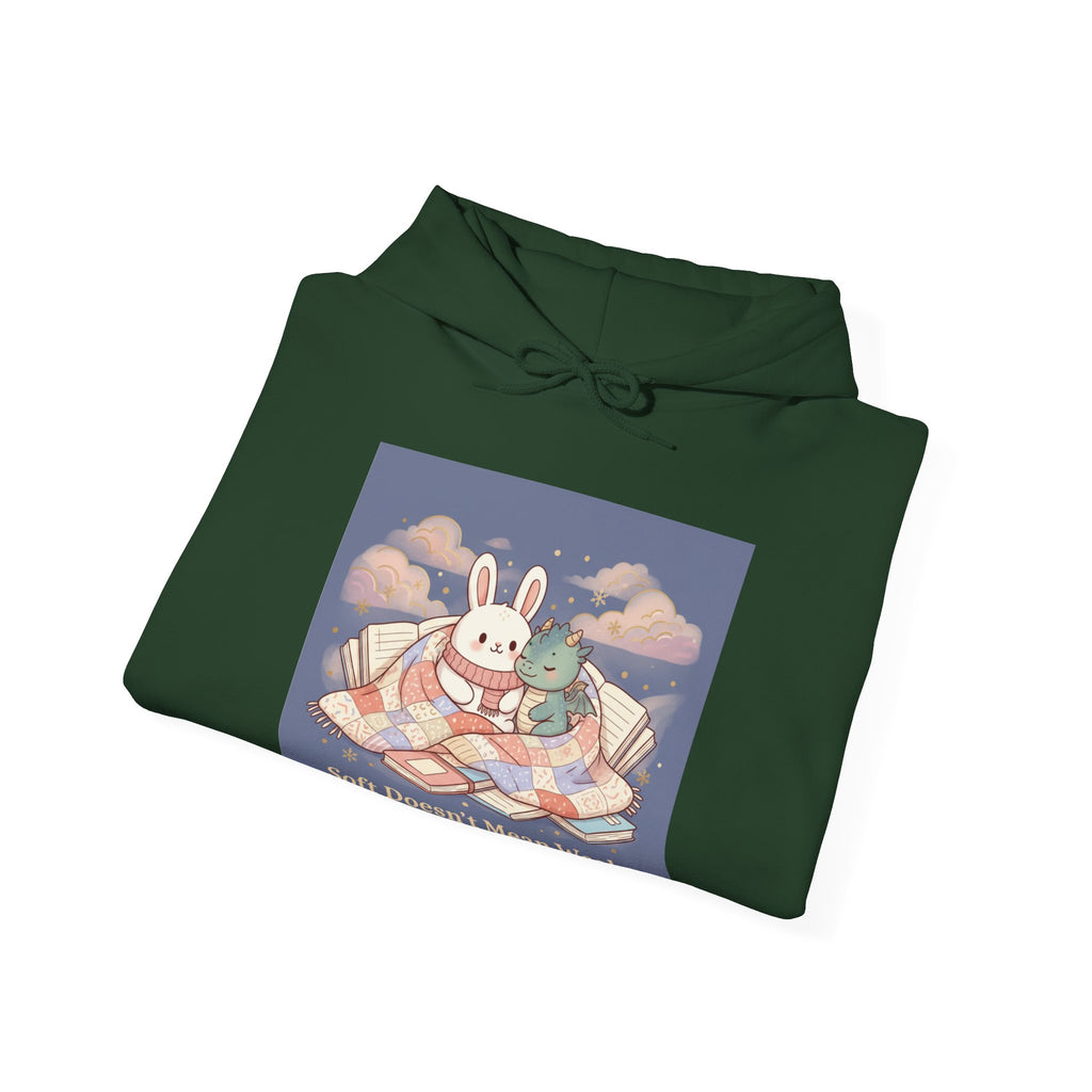 Bear Hoodie – Soft Doesnt Mean Weak