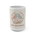 Coffee And Confidence Birds Mug 15oz