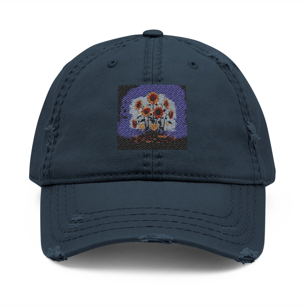 Sunflowers Dad Hat – In God We Trust