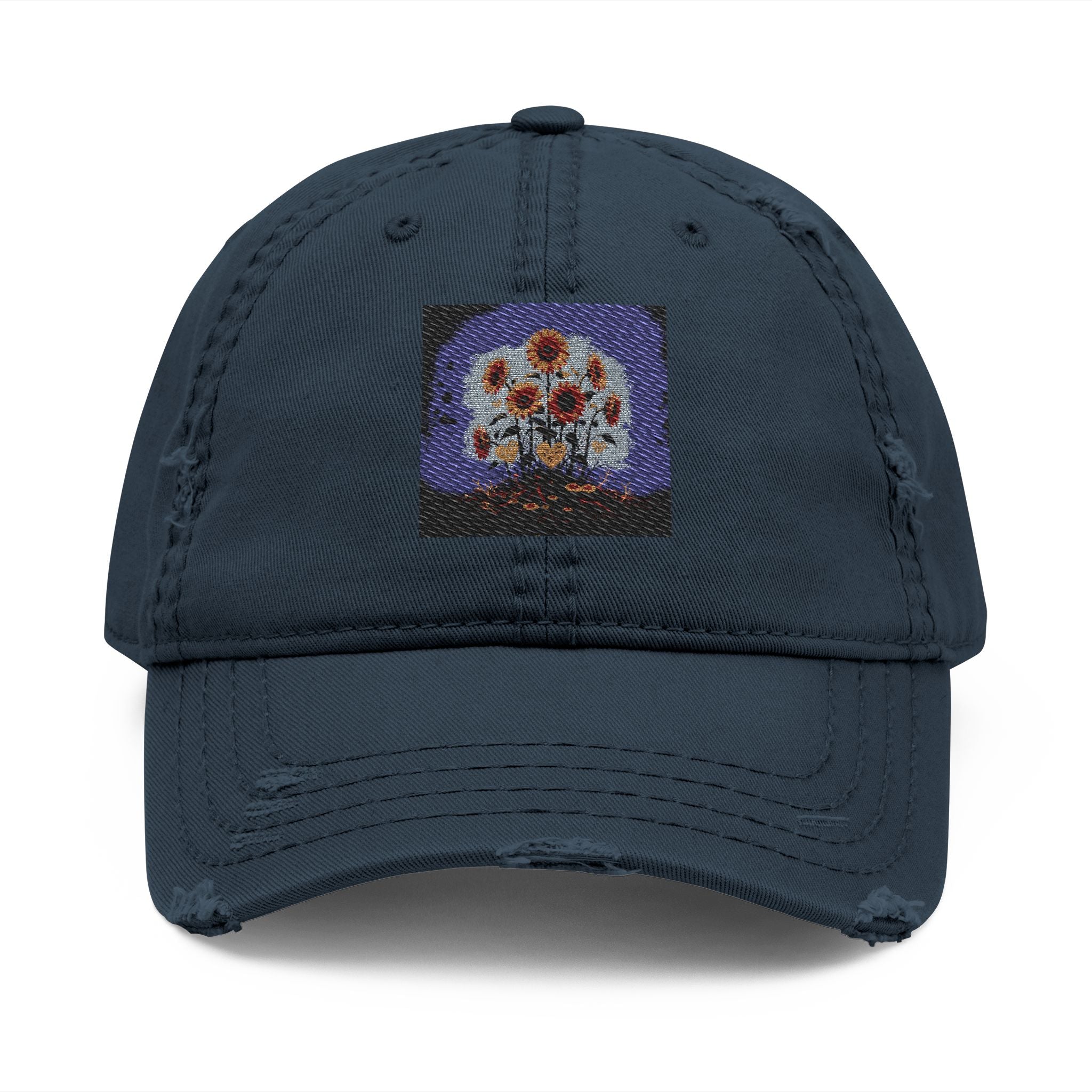 Sunflowers Dad Hat – In God We Trust