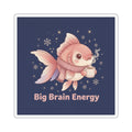Bear Die-Cut Sticker – Big Brain Energy