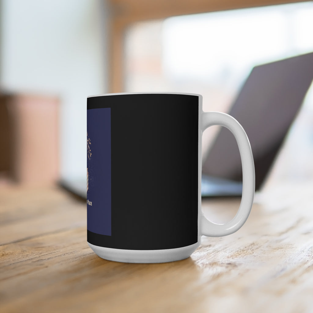 Rabbit Mug 15oz – Bloom at Your Own Pace