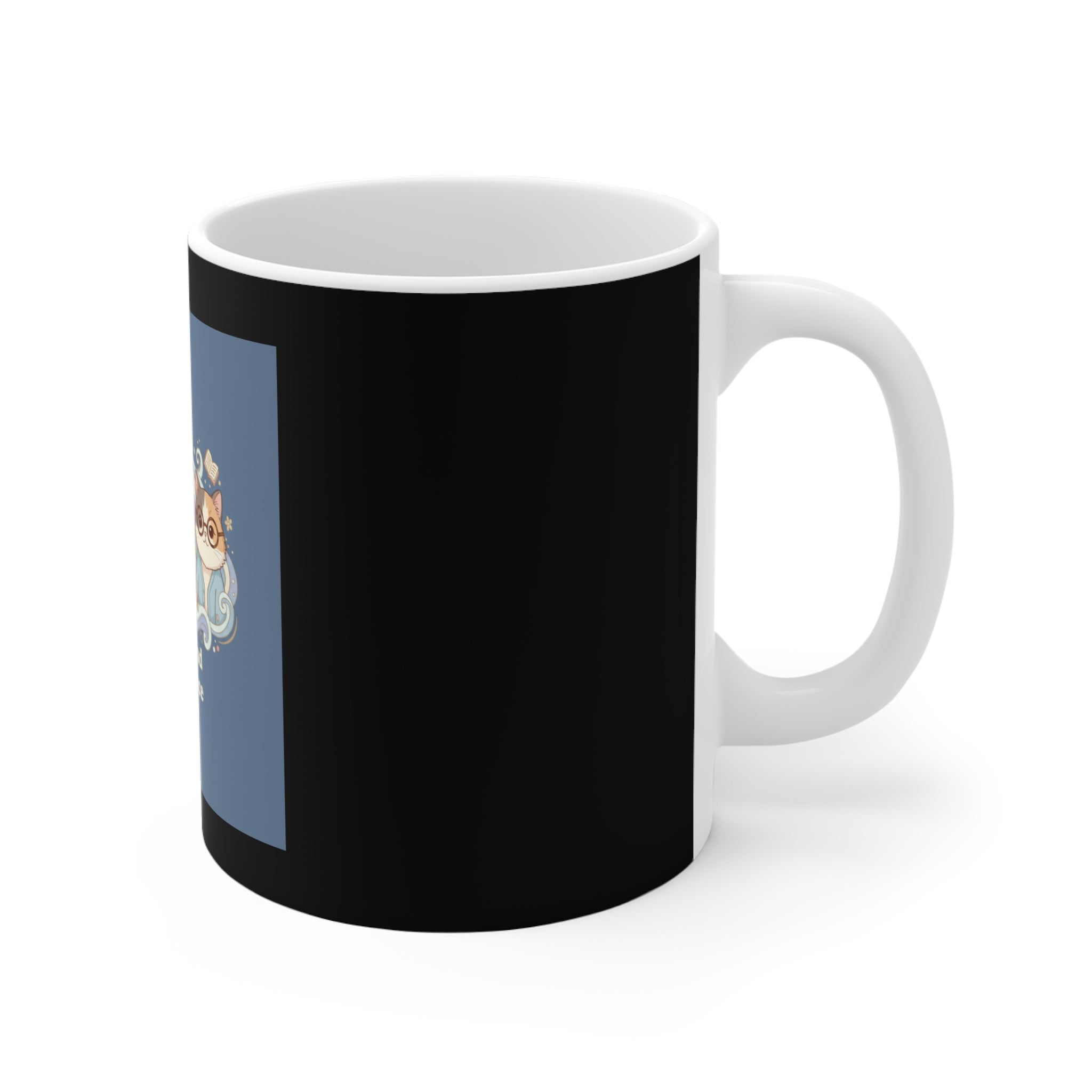 Cats With Glasses Mug 11oz – Coffee and Confidence