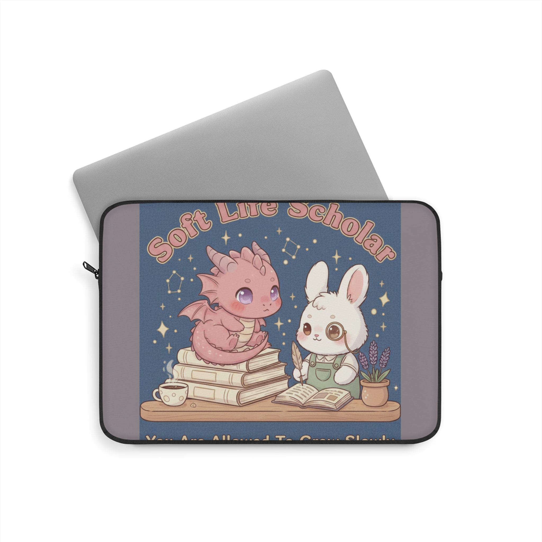 Dragon Laptop Sleeve – Soft Life Scholar You Are Allowed to Gro