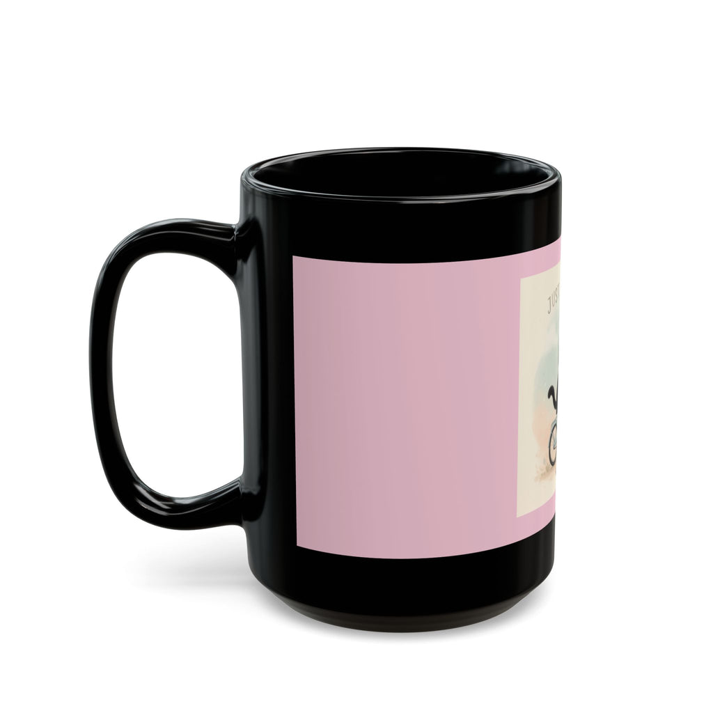"Design" Black Cat Black Mug | College Girl Gift | Fashion | KayKay Classics