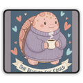 Turtle Mouse Pad – She Believed She Could