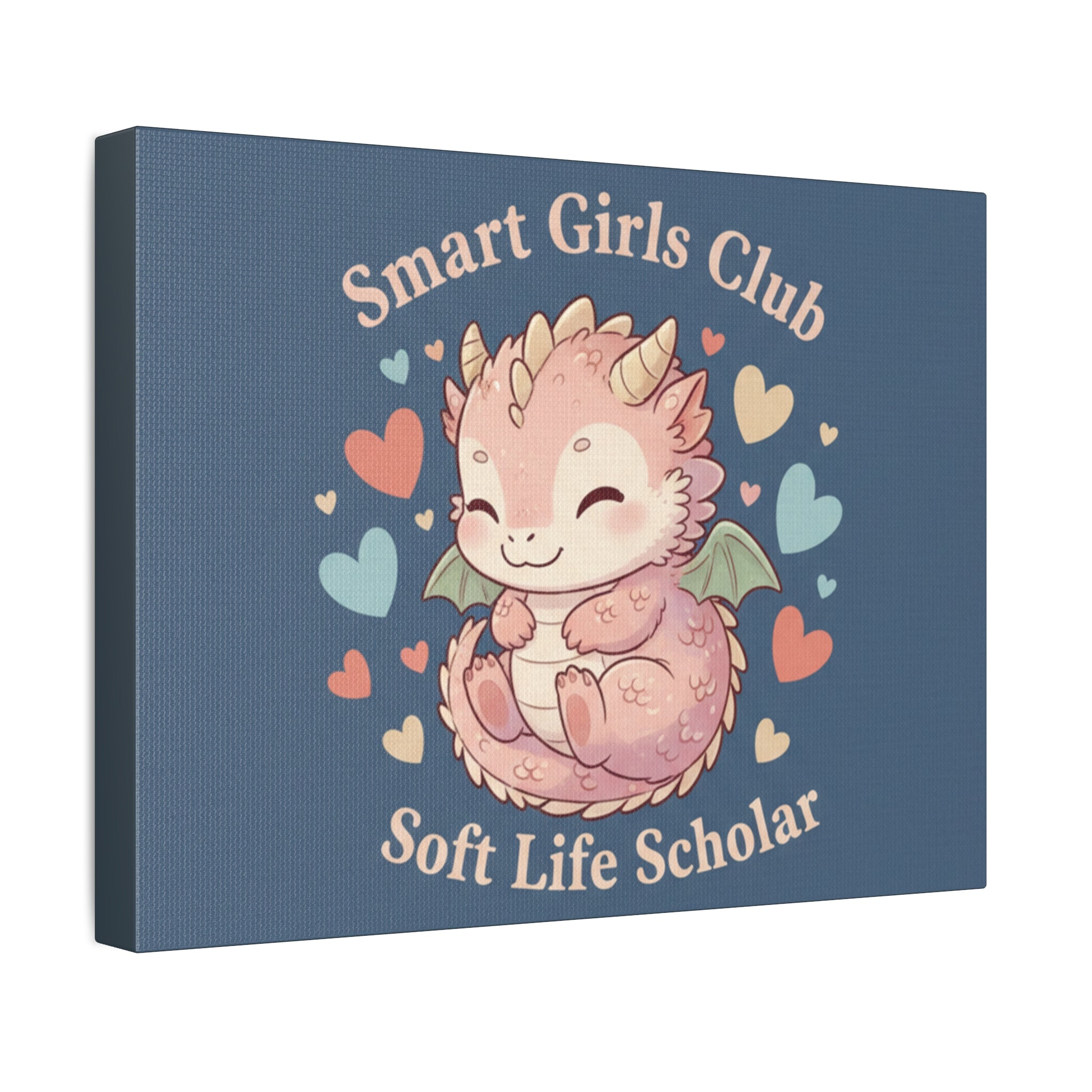 Dragon Canvas Print – Smart Girls Club Soft Life Scholar