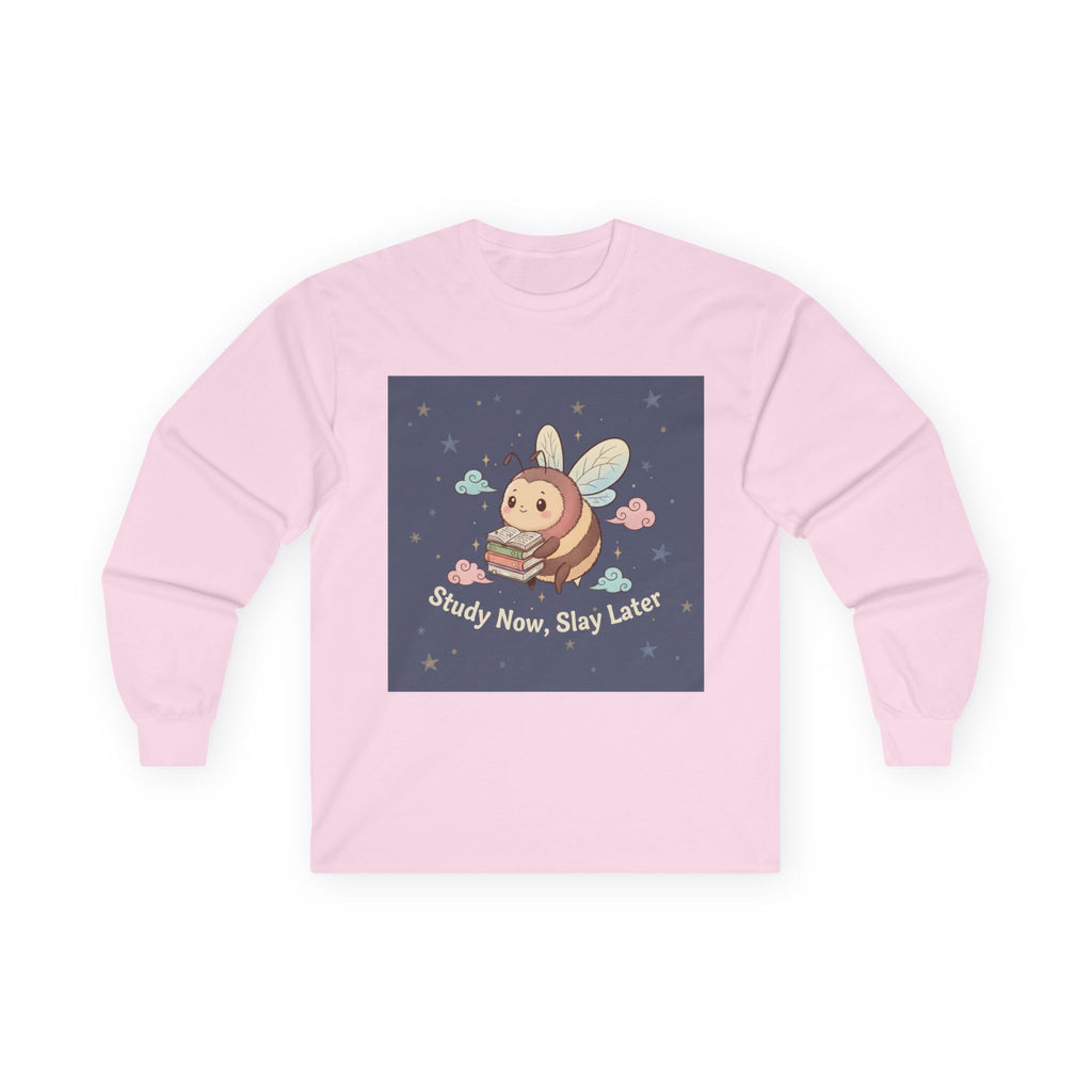 Bee Long Sleeve Tee – Study Now, Slay Later