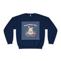 Bunny Crewneck Sweatshirt – Study Buddy Vibes Coffee Comfort