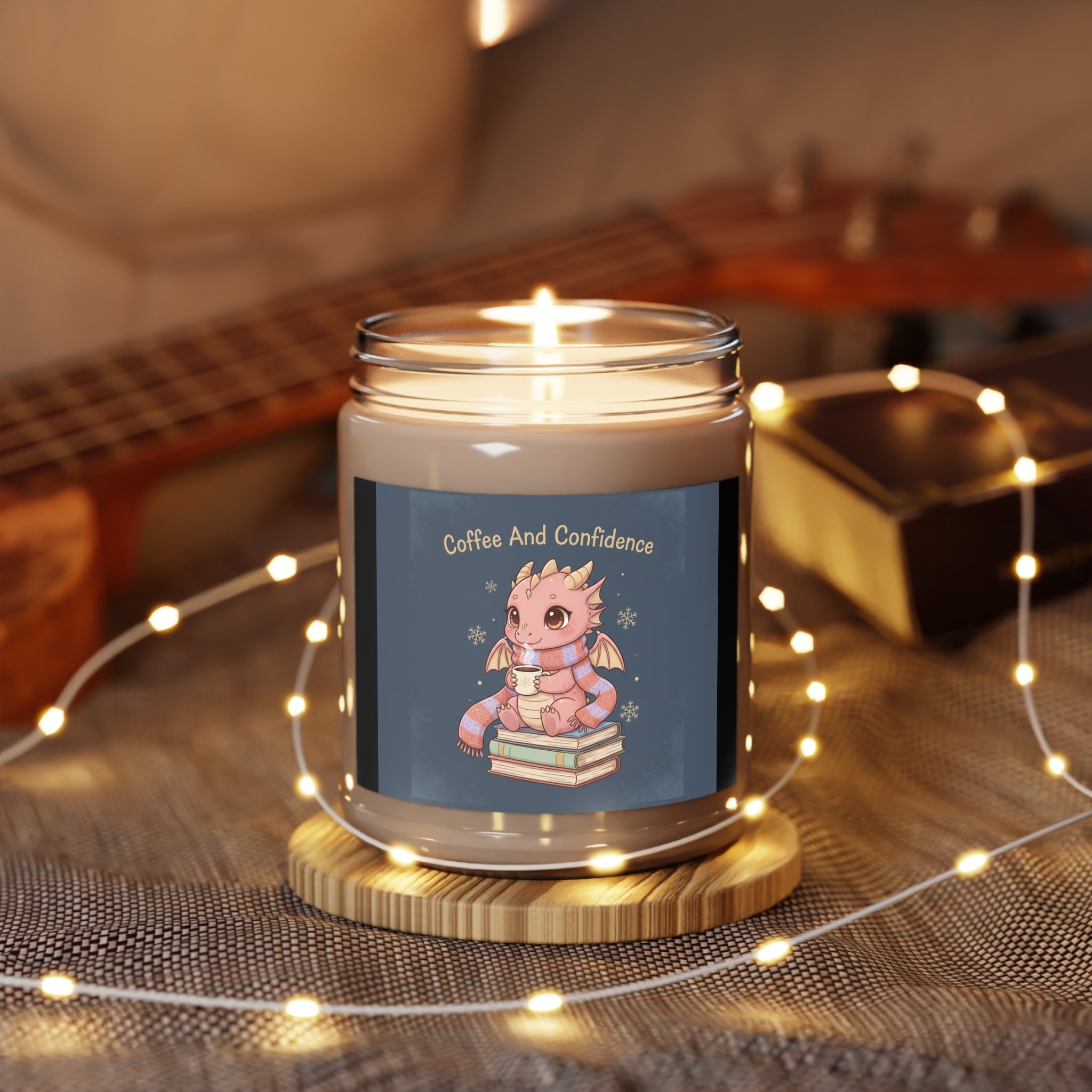 Dragon Scented Candle – Coffee and Confidence