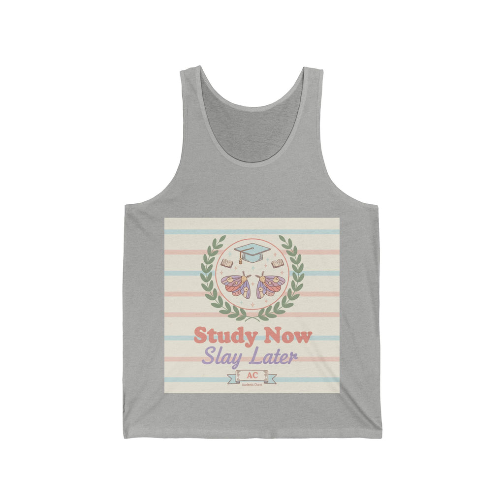 Study Now Slay Later Tank Top
